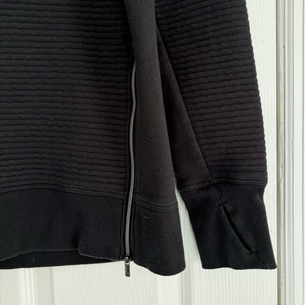 All In Motion Ribbed Funnel-Neck Sweatshirt - Picture 3 of 4